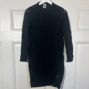 Missoni Mini Dress Black Long Sleeves